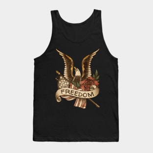 OldSalt American Traditional Freedom Eagle Tank Top